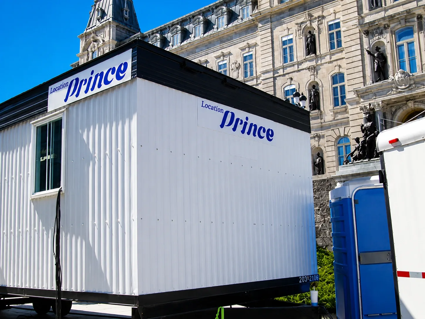 Site office Québec Parliament