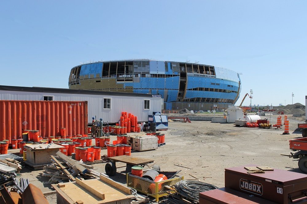 Roulotte de chantier Colisée de Québec