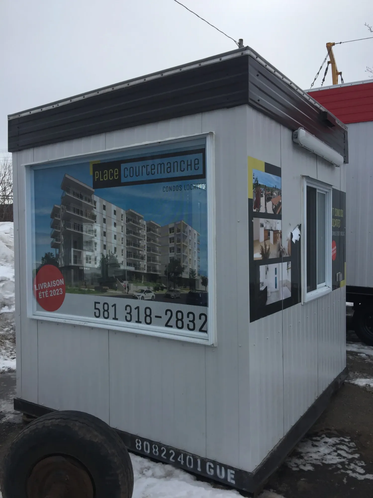 Sales or reception guardhouse