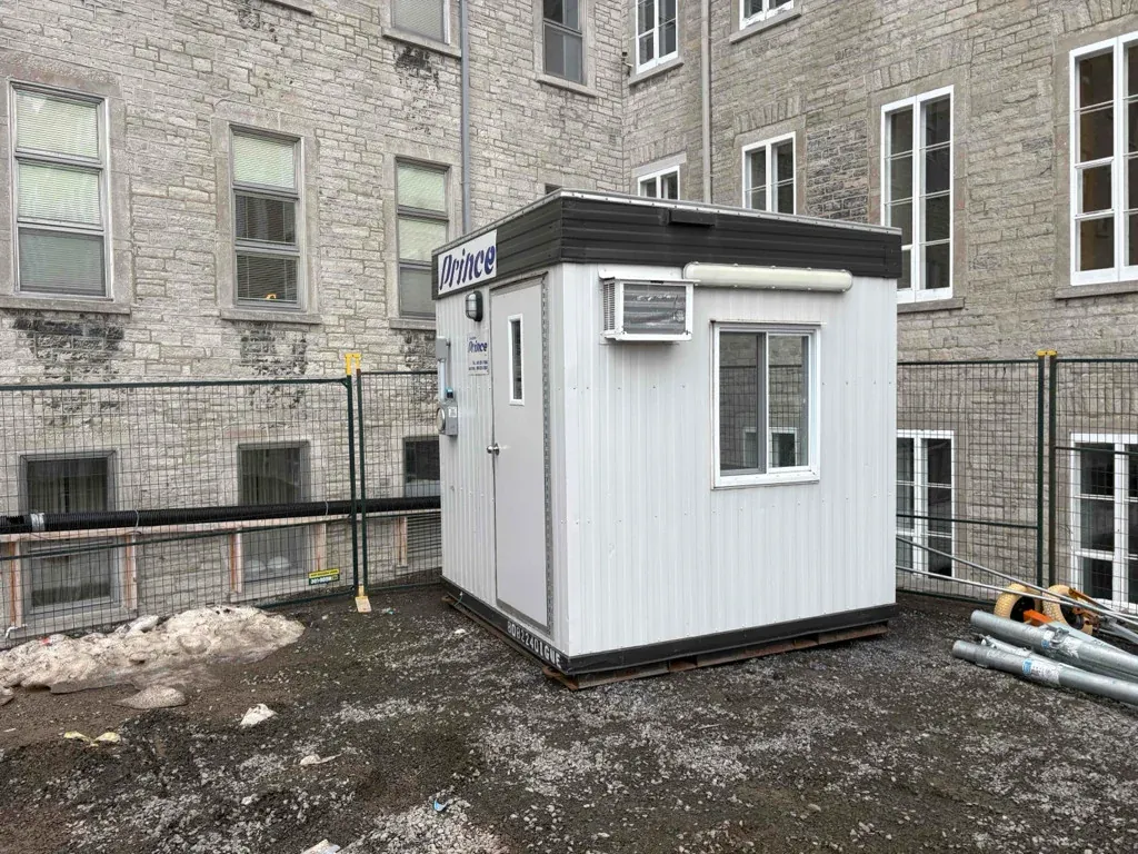 Mobile guardhouse in Québec